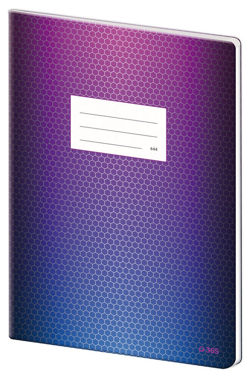 Sešit 444 papírové desky - Hexagon Helma 365