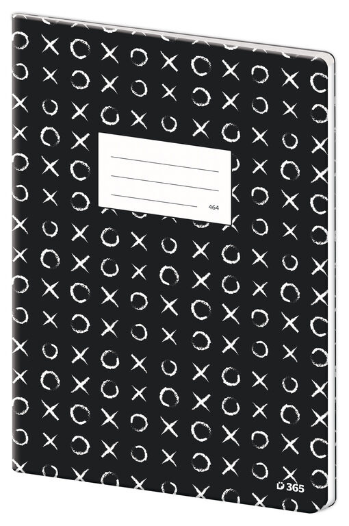Sešit 464 papírové desky - Tic-tac-toe Helma 365