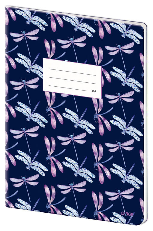 Sešit 464 papírové desky - Dragonfly Helma 365
