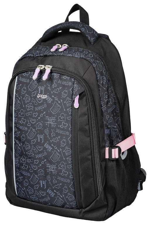 Studentský batoh STIL Baggo Groovy, Pinky Teenky
