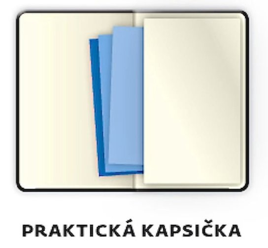 Týdenní diář 2027 Helma A5 Print Pop žlutý
