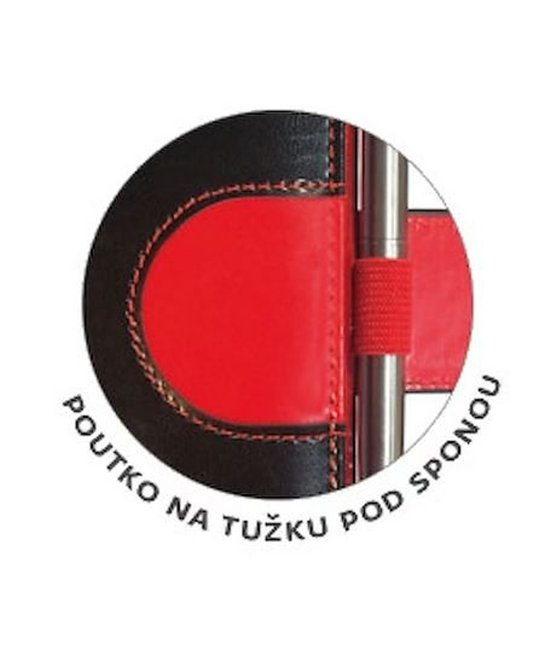 Týdenní diář 2027 Helma A5 Flip modro/bílá