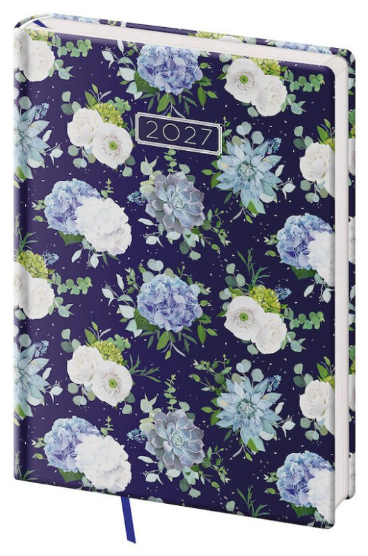 Denní diář 2027 Helma A5 Vario Lyra Floral