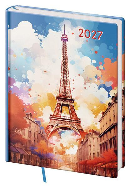 Týdenní diář 2027 Helma B6 Vario Lyra Paris