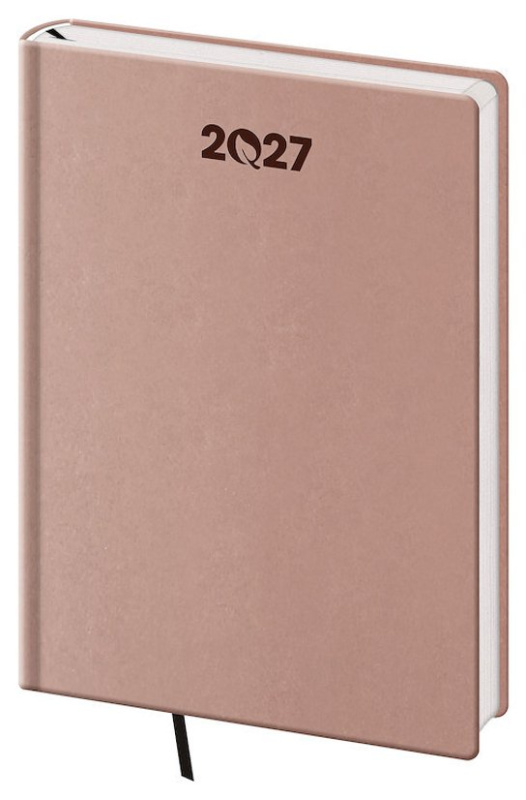 Týdenní diář 2027 Helma A5 ECO Almond