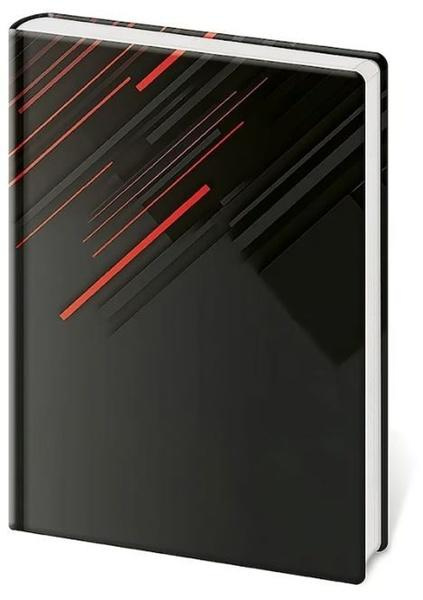 Linkovaný zápisník Vario L - Red Lines Helma 365