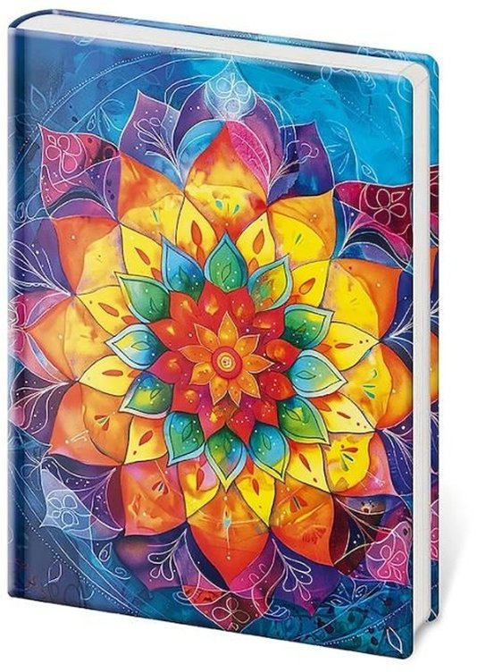 Linkovaný zápisník Vario L - Mandala Helma 365
