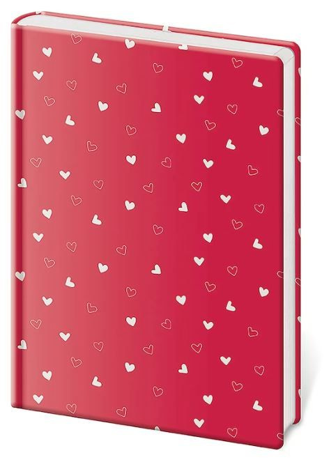 Linkovaný zápisník Vario L - Hearts Helma 365