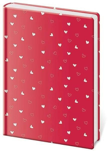 Linkovaný zápisník Vario L - Hearts Helma 365