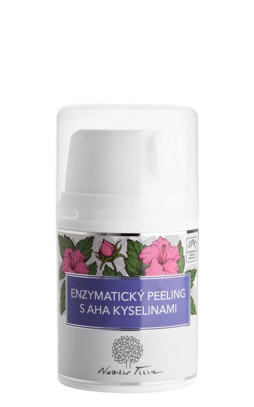 Nobilis Tilia Enzymatický peeling s AHA kyselinami, 50ml