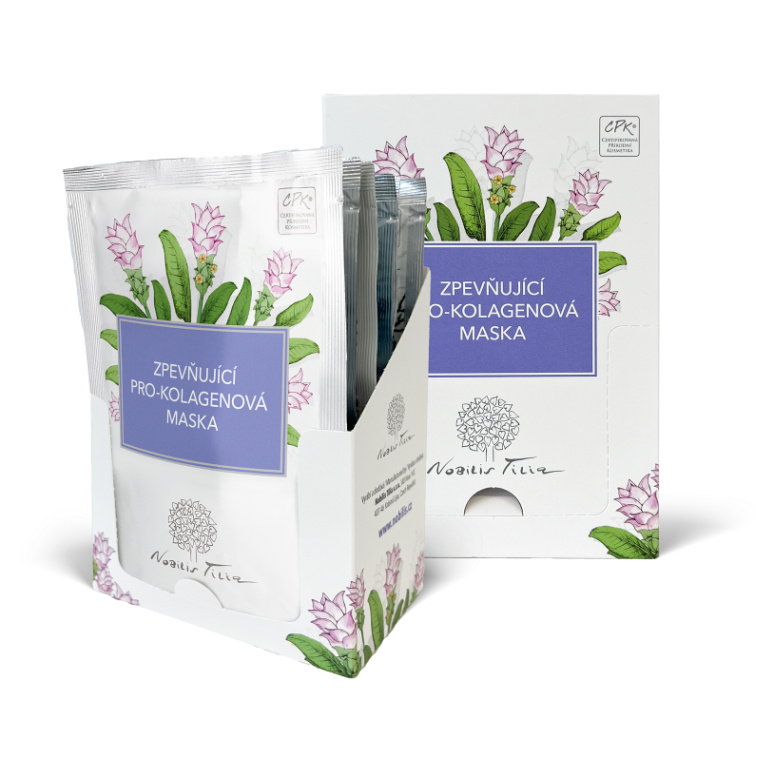 Nobilis Tilia Nobilia Tilia Zpevňující pro-kolagenová maska, 6x 25 g varianta: 150 g