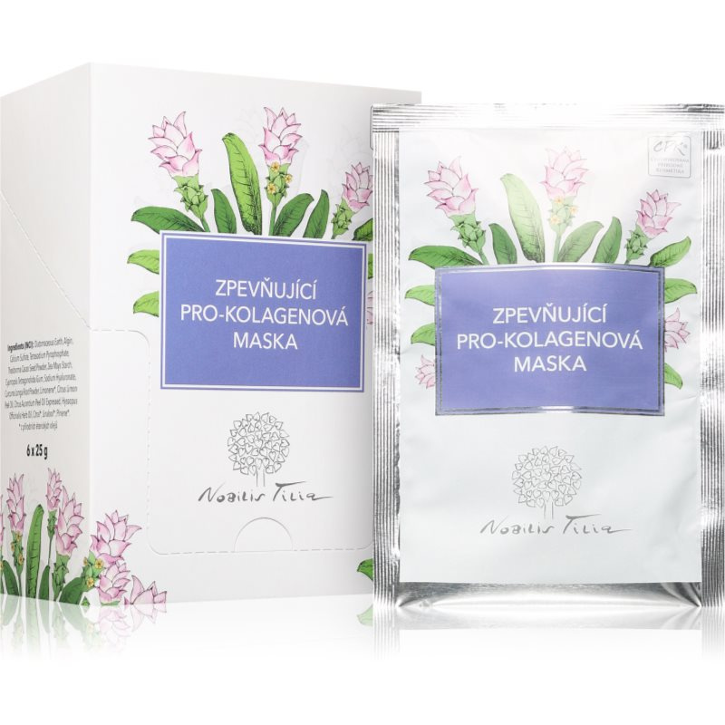 Nobilis Tilia Nobilia Tilia Zpevňující pro-kolagenová maska, 6x 25 g varianta: 150 g