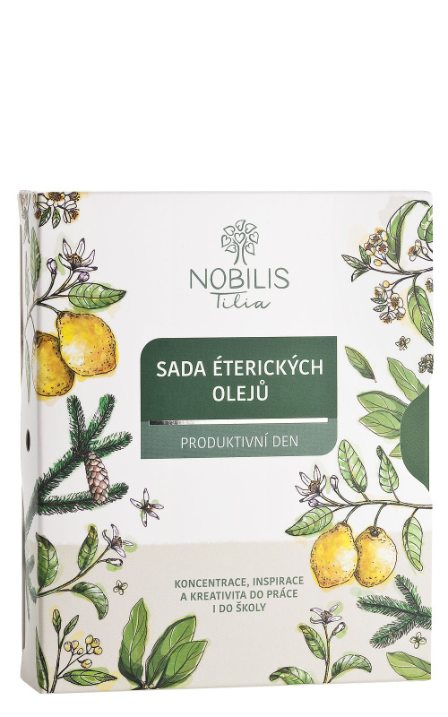NOBILIS TILIA Sada éterických olejů produktivní den