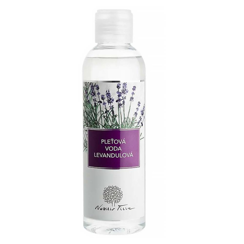Nobilis Tilia Pleťová Voda Levandule levandulová voda se zklidňujícím účinkem 200 ml