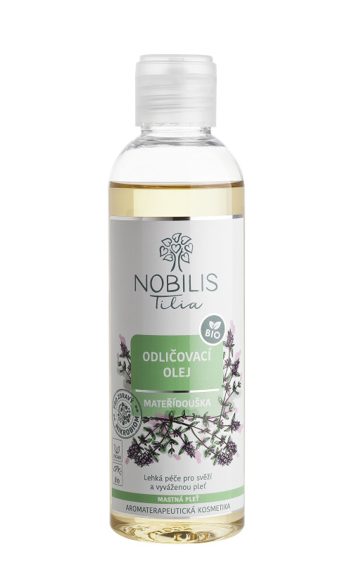 Nobilis Tilia Odličovací Olej Mateřídouška odličovací olej pro mastnou pleť 200 ml
