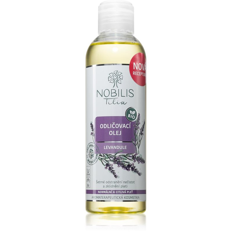 Nobilis Tilia Odličovací Olej Levandule odličovací olej Levandule se zklidňujícím účinkem 200 ml