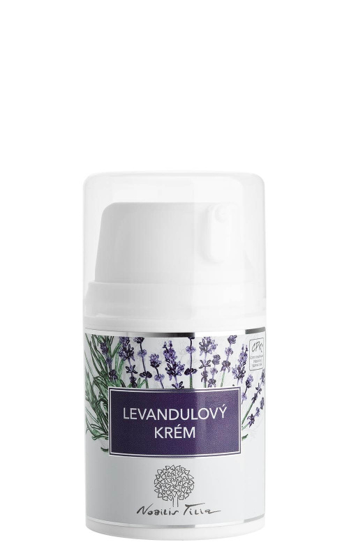 Nobilis Tilia Obličejový Krém Levandule hydratační krém se zklidňujícím účinkem 50 ml