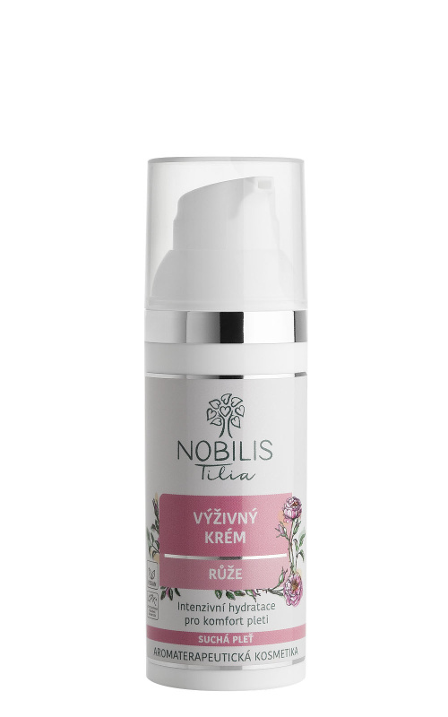 Nobilis Tilia Výživný krém Růže 50 ml