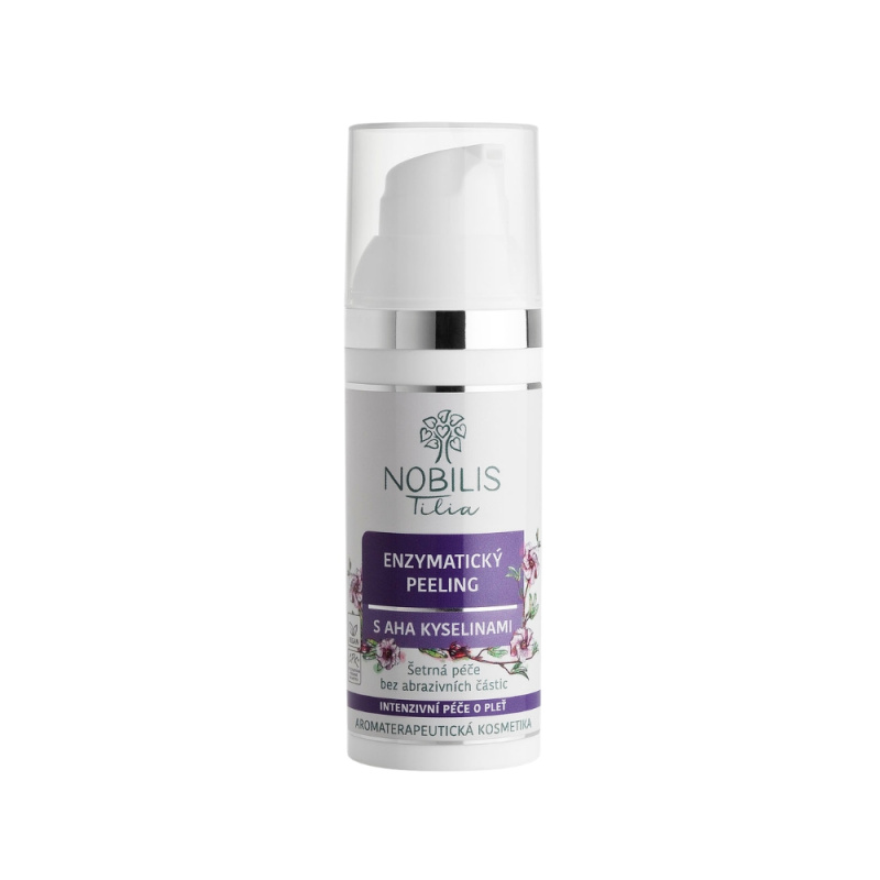 Nobilis Tilia Intenzivní péče jemný peeling pro rozjasnění pleti 50 ml