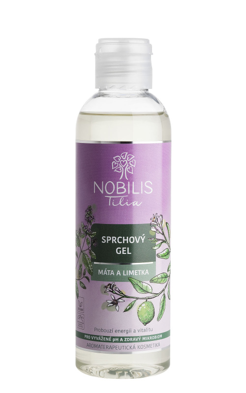 Nobilis Tilia Sprchový gel Máta a limetka 200 ml