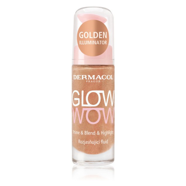 Dermacol GLOW WOW Golden Illuminator rozjasňující fluid 20 ml