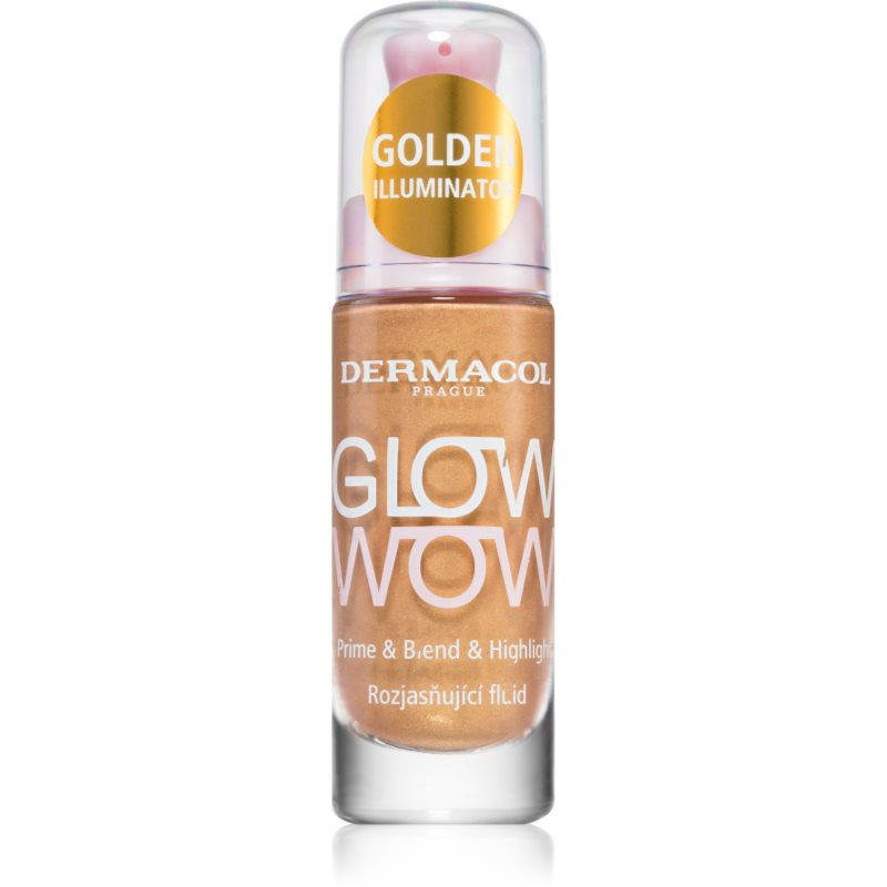 Dermacol GLOW WOW Golden Illuminator rozjasňující fluid 20 ml