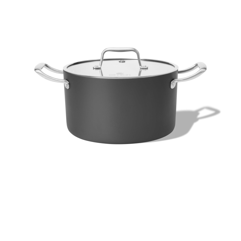 Elmich Nepřilnavý keramický hrnec Vital Ø 20 cm (2.5L) - tmavě šedá