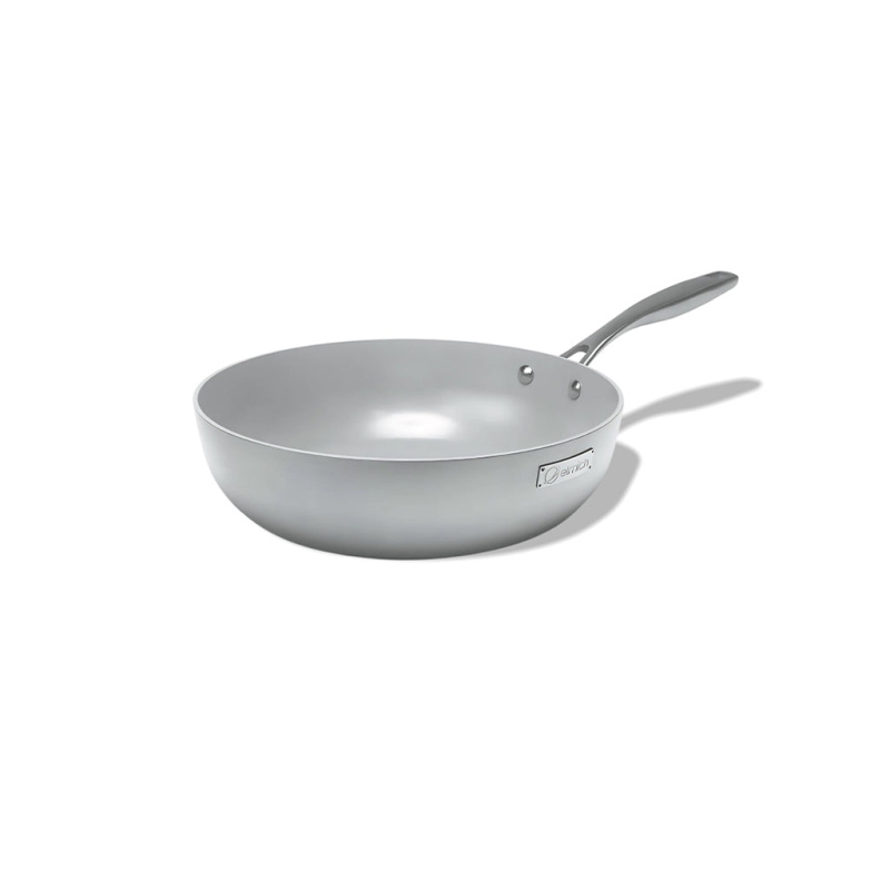 Elmich Nepřilnavá nerezová Wok pánev Tria Ceramic s keramickým povrchem Ø 26 cm