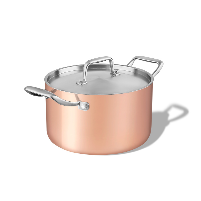 Elmich Měděný hrnec Tria Copper Ø 20 cm (2.5L)
