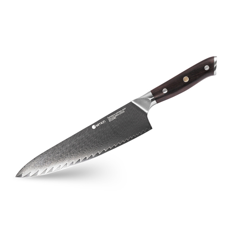Elmich Šéfkuchařský nůž z damaškové oceli 20 cm