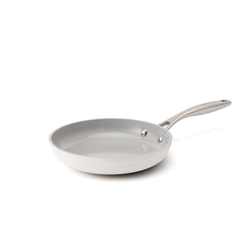 Elmich Nepřilnavá keramická pánev Zen Ø 20 cm - krémově bílá