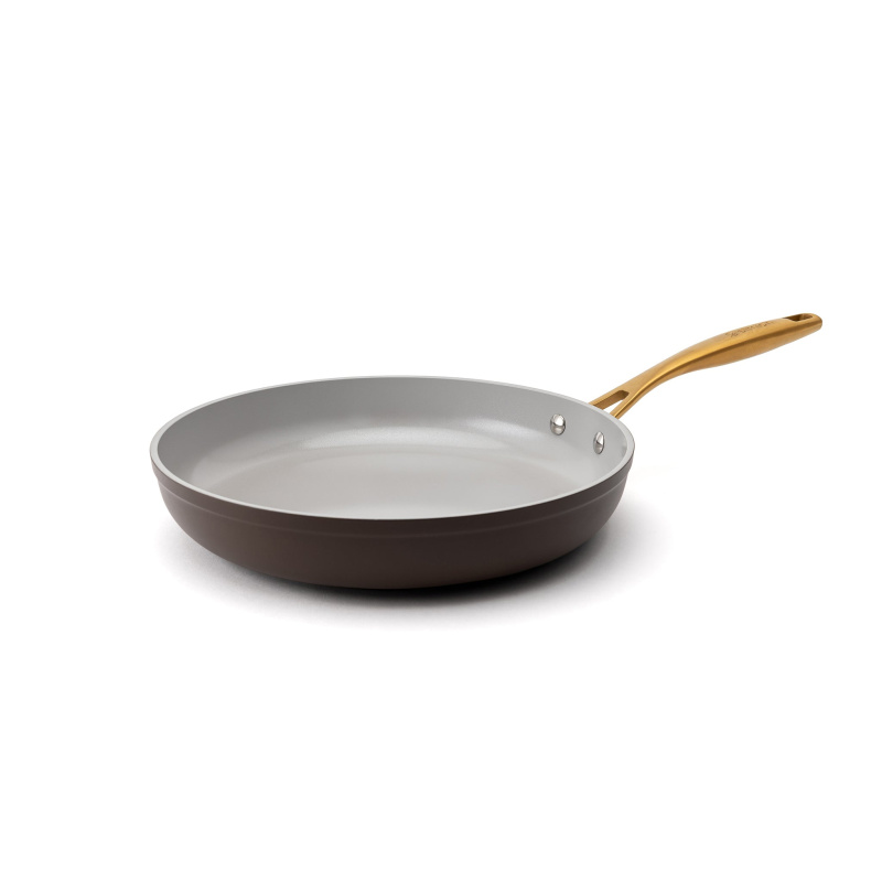 Elmich Nepřilnavá keramická pánev Zen Ø 26 cm - hnědo zlatá