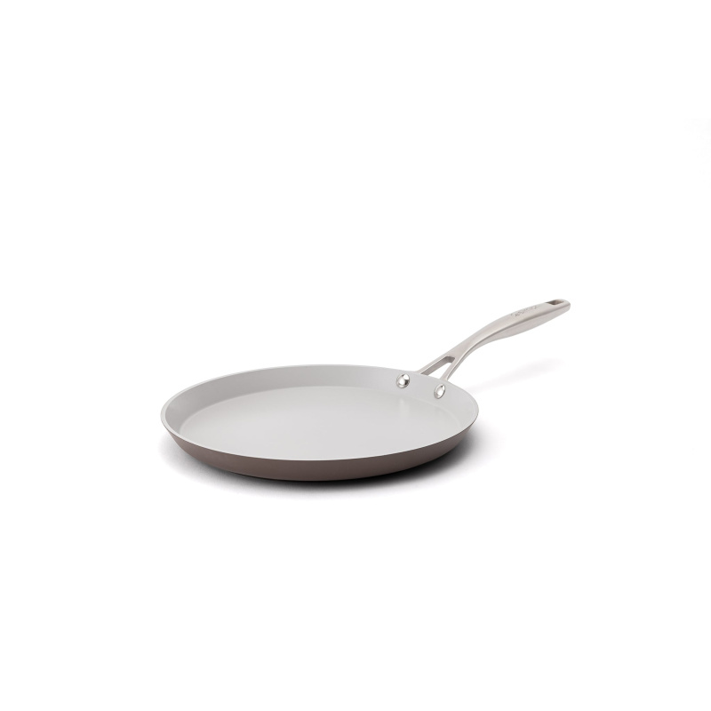 Elmich Nepřilnavá keramická palačinková pánev Zen Ø 26 cm - hnědá