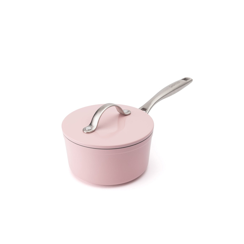 Elmich Nepřilnavý keramický rendlík Zen Ø 16 cm - růžová