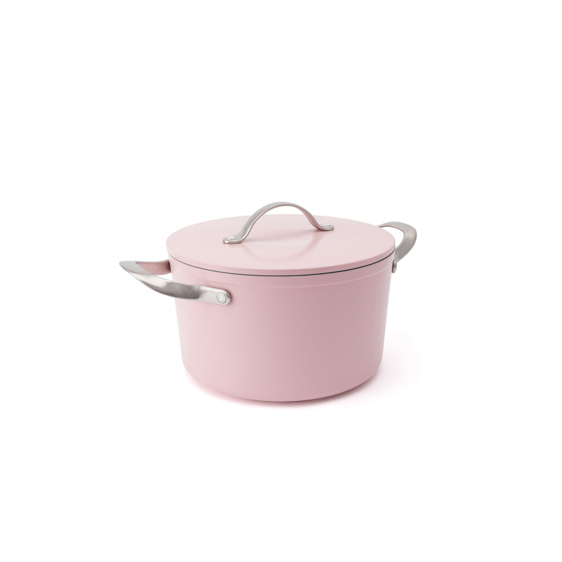 Elmich Nepřilnavý keramický hrnec Zen Ø 20 cm (3 l) - růžová