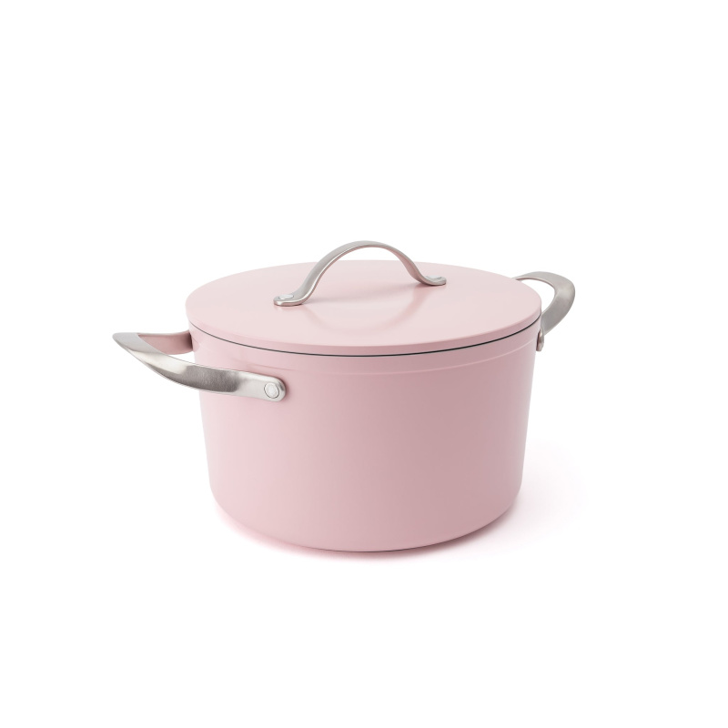 Elmich Nepřilnavý keramický hrnec Zen Ø 24 cm (5,5 l) - růžová