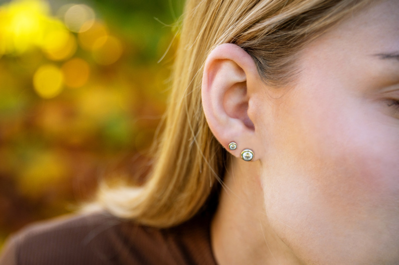 Agato Elegantní stříbrné náušnice pecky AGT-E057PW 0,5 cm