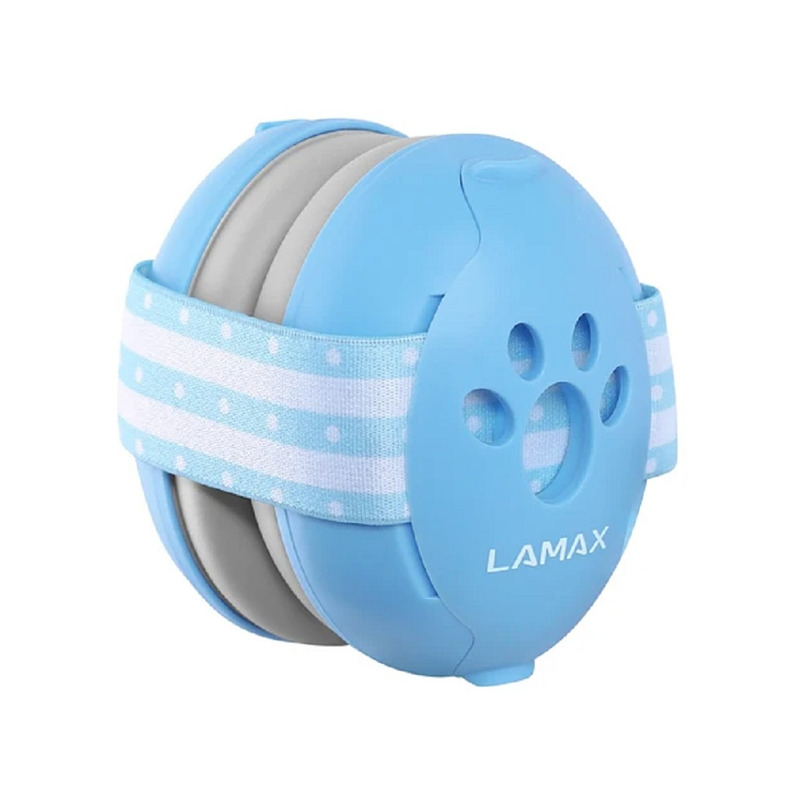 LAMAX BabyMuffs1 Blue Protihluková sluchátka 1 kus