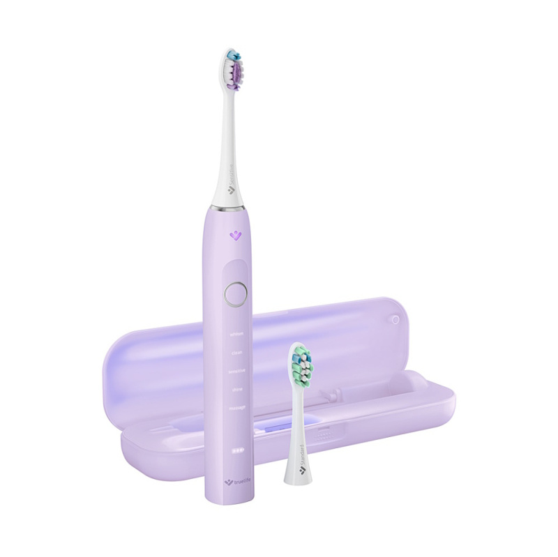 TrueLife SonicBrush Clean70 UV sonický zubní kartáček Lavender 1 ks