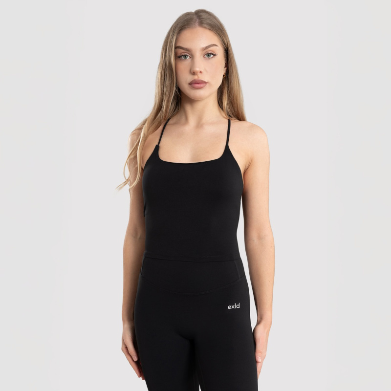Exalted dámský StrapTop Elite černá - XS