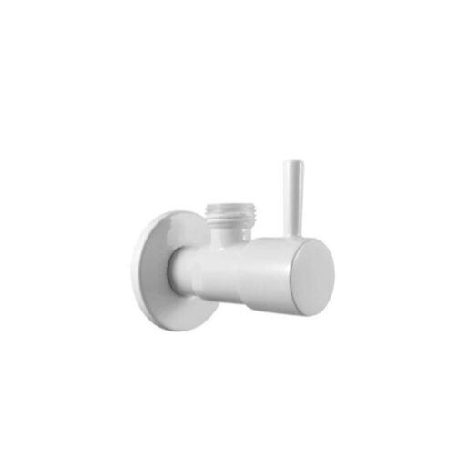 Rohový ventil RAV SLEZÁK 1/2"x3/8" bílá matná RV0238BMAT