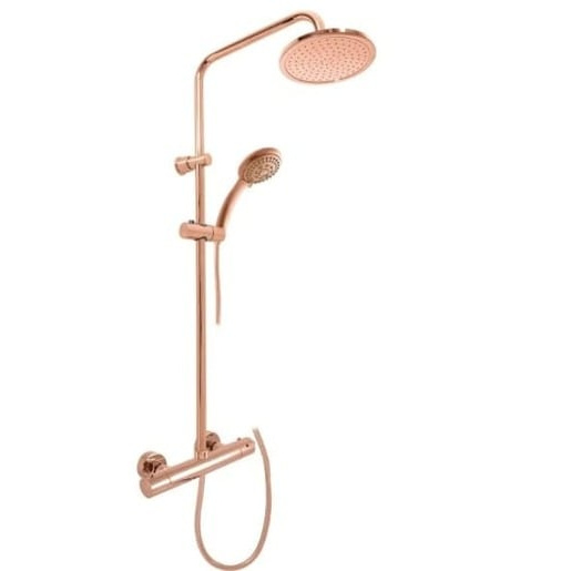 Sprchový systém RAV SLEZÁK zlatá růžová lesklá TRM82.5/7-61ZRL