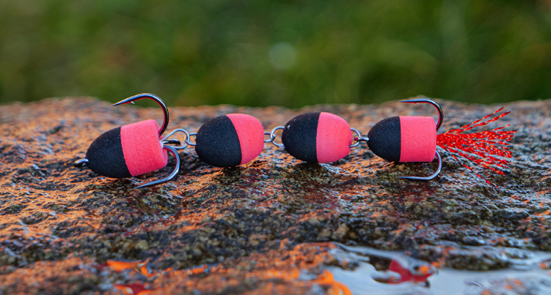 Redbass mandula black/red - l 75 mm 3,3 g