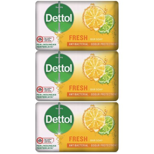 Dettol antibakteriální pevné mýdlo 3x100g FRESH