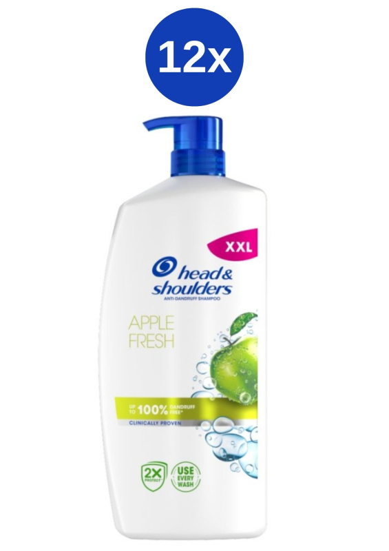 H&S šampon 12x800ml Apple