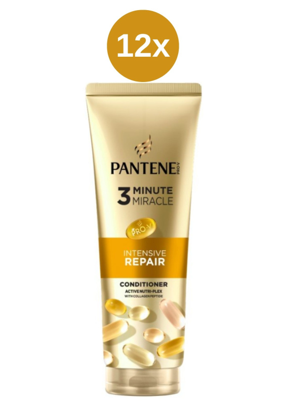 Pantene kondicioner 3 Minute Miracle Repair&Protect 12x220ml