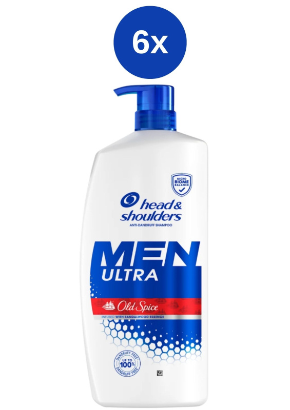 H&S šampon Old Spice 6x800ml