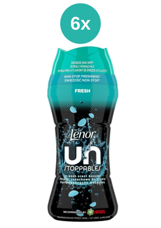 Lenor Unstoppables perličky Fresh 6x195g/15PD