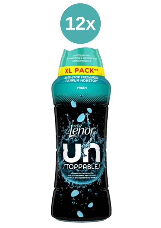 Lenor Unstoppables perličky Fresh 12x495g/40PD