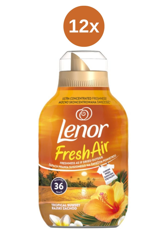Lenor aviváž Fresh Tropical Sunset 12x504ml/36PD